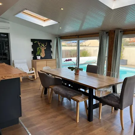 Maison Familiale Avec Piscine Sainte-Helene (Gironde)